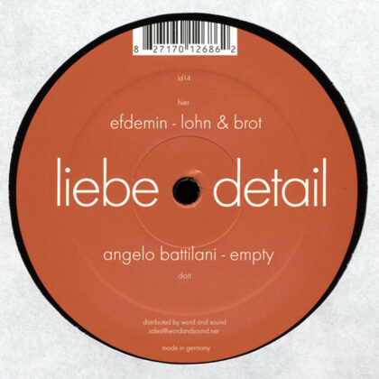 Angelo Battilani / Efdemin – Empty / Lohn & Brot